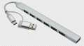 PD High Speed USB-C USB HUB Wide Using USB3.0 5Gbps Portable Type-C Docking Station 4 In 1 USB Hub For Computer Accessories Cherry Super.