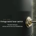 LED Bulb Classical Blowing Retro Desk Table Lamp USB Rechargeable Light Home Decoration For New Year Study Room Night Light.