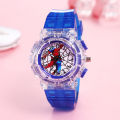 New Spiderman Watches Cartoon Student Kids Watches Boys Boys Luminous Watches Manufacturers Wholesale. 