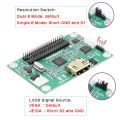 LVDS Driver Board / LVDS to HDMI-compatible Adapter Converter Supports 1080P Resolution.