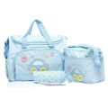 Multi-Functional Baby Diaper Bag 3pcs - Multicolor. 