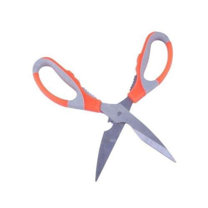 Steel%20Kitchen%20Scissors%20-%20Orange%20-%20Image%203