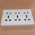 Electric Multi Socket 3 Pin Socket, 2 Pin Socket, MK Socket.