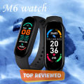 M6 Smart Watch PK For  Band 6 Smart Bracelet Smart band Fitness Traker Bluetooth Waterproof M6. 