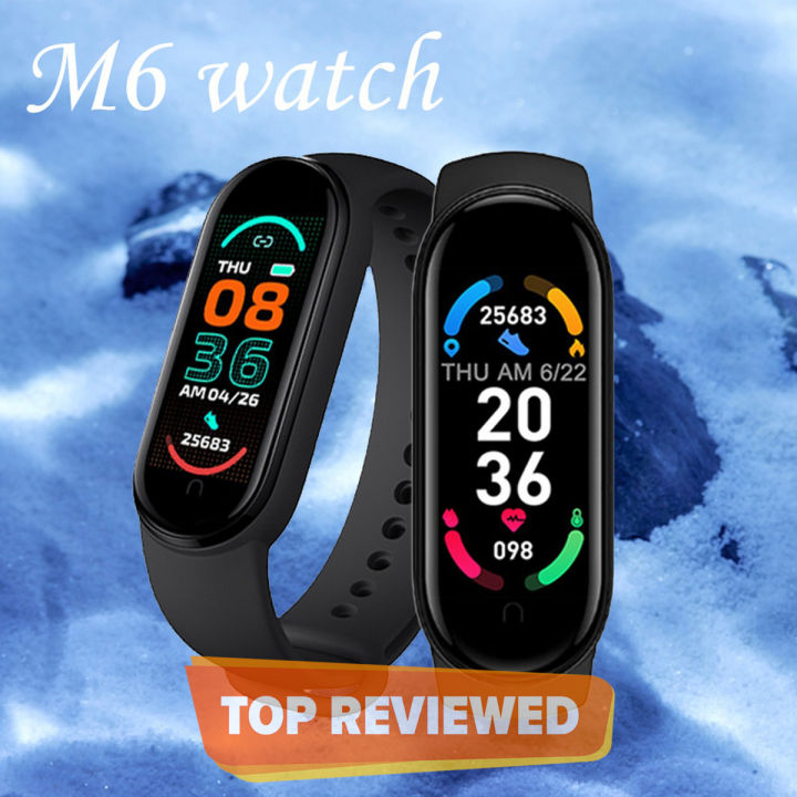 M6 Smart Watch PK For  Band 6 Smart Bracelet Smart band Fitness Traker Bluetooth Waterproof M6