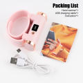 Electronic Hand Warmers Hand Warmer Heating Mini Wrist Strap Electronic Hand Warmer for Hand Warmer Bracelet 2000mAh Hand Warmer Electronic Wrist Strap Portable Heating Bracelet Mini Hand Warmer Digital Display Hand Warmer Rechargeable Wrist Strap 2000mAh.