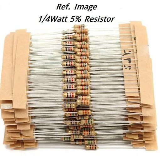 50pcs%20-%2022%20Ohm%20Resistor%205%25%2022%20Ohm%20Carbon%20Film%2022%20Ohm%20Resistors%201/4W%20Resistance%20-%20Image%202