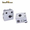 3D printer Volcano hot end eruption heater block heating block 1.75 /3.0mm Filament V5 V6 Extruder J-head Aluminium Heater block. 