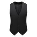2022 Men's Business Casual Suit Vest New Brand Clothing Gentleman Banquet Wedding Vest Black Royal Blue Navy Blue Gray 5XL 6XL. 