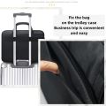 Waterproof Tough Oxford 16 Inch Laptop Case Briefcase Large Capacity Men's Office Business Bag Expansion Travel Laptop Bag 6402.