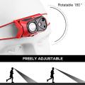 Sensor XPG Headlamp Mini USB Rechargeable Hiking Camping Running Working Light.