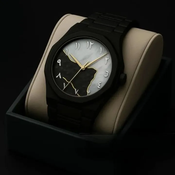 New%20Aura%20Arabic%20Watch%20Men's%20Quartz%20Watch%20Black%20Carbon%20Plastic%20watch%20for%20men%20-%20Image%206