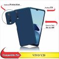 For Vivo Y20 / Y12S / Y20I / Y20G Back Cover Soft Liquit Silicone Camera Protactor Phone Cover Simple Solid Color Soft Silicone For Vivo Y20 / Y12S / Y20I / Y20G phone Case.