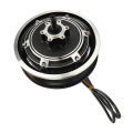 Electric Hub Motor 10in Disc Brake Hub Motor Overload Protection Stable Power Output High Speed for Electric Scooter. 