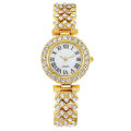 Women's 6pcs Quartz Watch Jewelry Set Simple Yet Elegant Round Roman Digital Dials Ladies' Wristwatch Slim Strap Waterproof Stainless Steel Alloy Girls' Watches. 