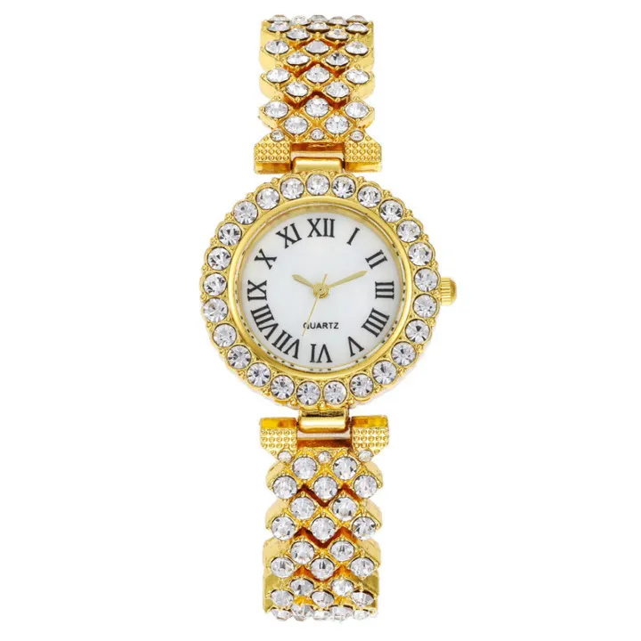 Women's%206pcs%20Quartz%20Watch%20Jewelry%20Set%20Simple%20Yet%20Elegant%20Round%20Roman%20Digital%20Dials%20Ladies'%20Wristwatch%20Slim%20Strap%20Waterproof%20Stainless%20Steel%20Alloy%20Girls'%20Watches%20-%20Image%204