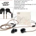KZ HD9 HiFi Sport Earphones with Copper Earhook and In Ear Headphone Design. 