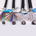 Shielded cable 18AWG 2/3/4/5/8 core 26/24AWG 22AWG/20AWG 10-24 core shielded wire Pure copper RVVP control wire signal wire. 