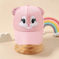 Summer Children's Caps New Cute Cartoon Cat Ear Girls Hats Adjustable Baseball Cap For Kids Children Girl Sun Hat 2-8 Years. 