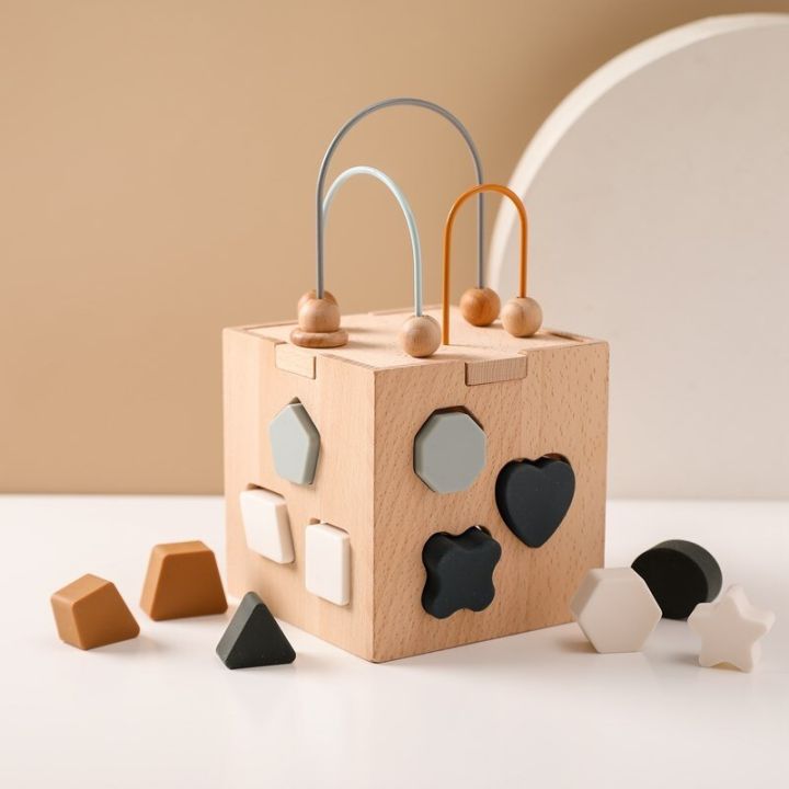 Montessori%20Toys%20Baby%20Matching%20Education%20Toys%20Shape%20Cognitive%20Wooden%20Box%20Toy%20Silicone%20Geometric%20Shape%20Blocks%20Puzzle%20Stacking%20Game%20-%20Image%205