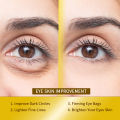 Crystal Collagen 24K Active Gold Powder Eye Mask + IPL Eye Essence Importer Safe Natural Ingredients Improve Dark Circles Firm. 