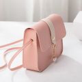 Pearl Pendant Phone Bag Small Square Bag Women's Small Crossbody Bag Ladies Handbags Girls Multifunctional Travel Mini Purse. 