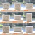 Diy handmade soap stamps white resin soap chapter variety of handmade soap chapter personality. 