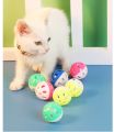 Ball toy for Cat, Kitten Play with bell small ball, Cat toys, Cat ball bell.