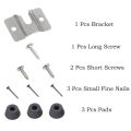 Dart Board Mounting Bracket Set Hanging Wall Hook Dartboard Mounting Bracket Kit Dart Fixing Bracket Hardware Kit.