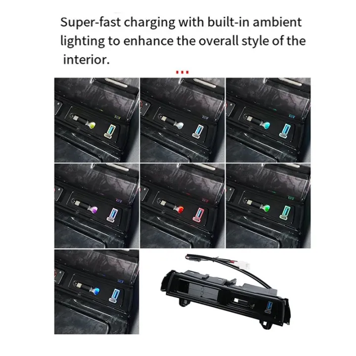 USB%20Fast%20Charging%20Center%20Console%20for%20Toyota%20Alphard/Vellfire%20with%20Pull-Out%20Cable%20Super%20Fast%20Charge%20Replacement%20Part%20-%20Image%207