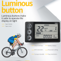 Controller Panel Dashboard Dashboard Controller 24V 36V 48V 60V S866 Waterproof 6PIN Electric Bike LCD Display for Electric E-Bike Scooter.