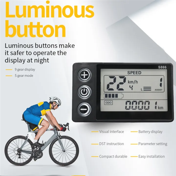 Controller%20Panel%20Dashboard%20Dashboard%20Controller%2024V%2036V%2048V%2060V%20S866%20Waterproof%206PIN%20Electric%20Bike%20LCD%20Display%20for%20Electric%20E-Bike%20Scooter%20-%20Image%203