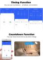 3gang MINI Wifi Smart Switch Timer Switches Smart Home Automation Compatible with Tuya Alexa Google Home. 