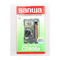 SANWA DIGITAL Multimeter CD800a DMM 4000 Volt counter tester meter Japan. 