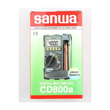 SANWA%20DIGITAL%20Multimeter%20CD800a%20DMM%204000%20Volt%20counter%20tester%20meter%20Japan%20-%20Image%204