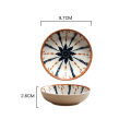 【Trusted】 Japanese Side Dishes Sauce Tray,Porcelain Soy Sauce Dish Sauce Bowl Seasoning Dishes Soy Dipping Sauce Dishes Ceramic Bowl Qingyue. 