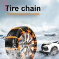 Snow Chains for Small Cars Adjusle -slip Snow Chains for Winter Driving 6/12/24pcs Universal Tire Chains Pickup Truck Tire Chains. 