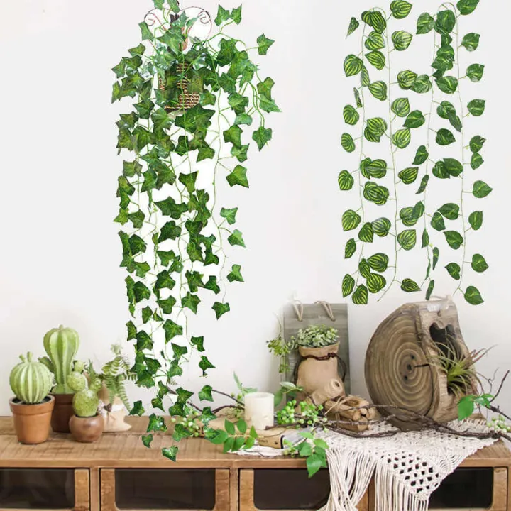 Artificial%20Hanging%20Green%20Plant%20Leaf%20Decoration%20Home%20Window%20Wall%20Creepers%20-%20Home%20Decoration%20Item%20-%20Image%205