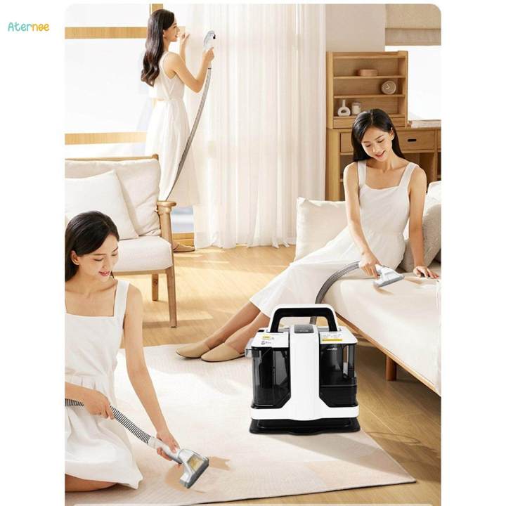 Carpet Cleaner Machine Carpet Cleaning Dirt Grime Removal Area Rug Cleaner Compact for Auto Detail