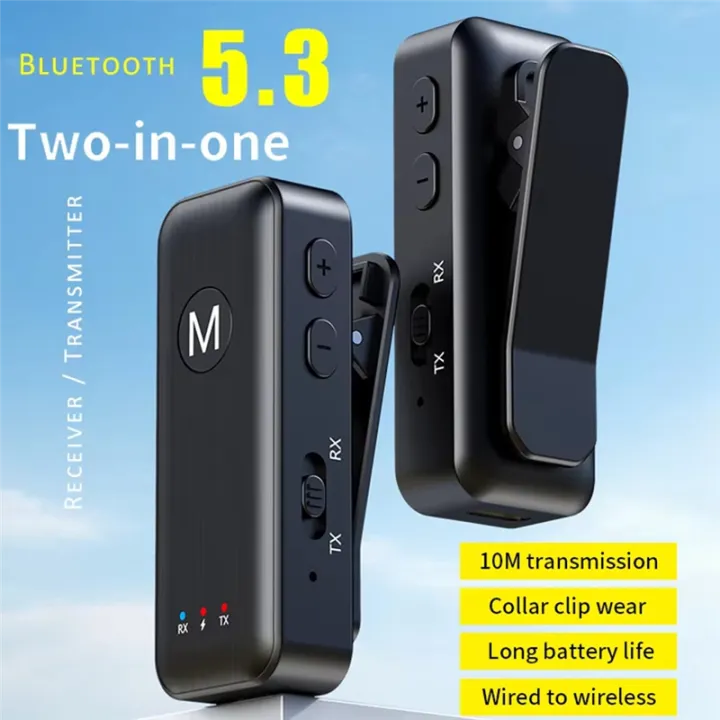 Wireless%203.5mm%20Audio%20Adapter%20Bluetooth%205.3%20Transmitter%20Receiver%20for%20TV%20Car%20Headphones%20Aux%20-%20Image%204