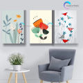 Pvc board Wall Poster 3 pcs Home Decoration with 3 mm Board Most Unique Combo Wallboard wall decor easy to set up.