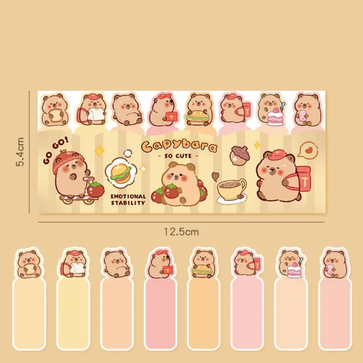 New%20Cute%20Cartoon%20Capybara%20Index%20Sticky%20Book%20Annotations%20School%20Supplies%20Capybara%20Note%20Tabs%20Sticker%20Paper%20Self%20Adhesive%20Calendar%20Marking%20Labels%20-%20Image%202