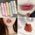 Colored Lip Balm Moisturizing Lip Tint Lasting Lipstick Waterproof Transparent Lip Stick Girls Make Up Cosmetic. 