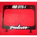 Number Plate or Licence Plate Frame Holder top cover for Bajaj Motorcycle. Pulsar. 