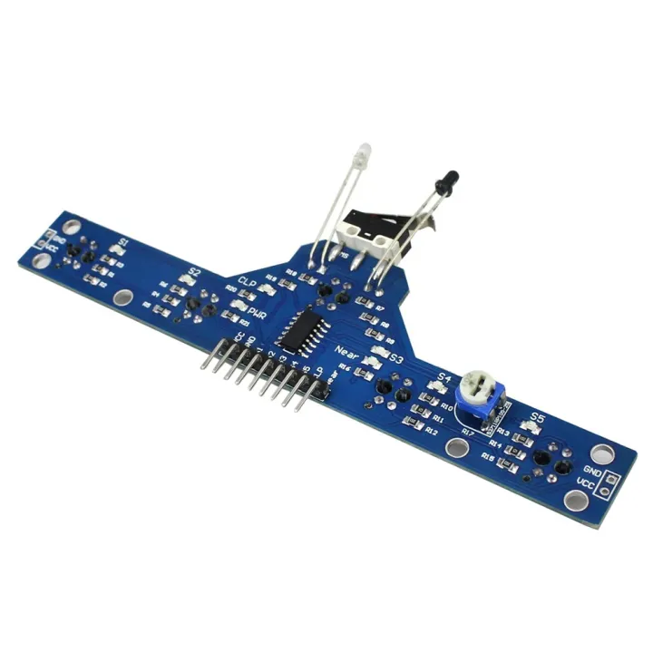 BFD-1000%205%20Channel%20IR%20Infrared%20Photoelectric%20IR%20Obstacle%20Sensor%20Avoidance%20Line%20Follower%20Tracking%20Five%20Channel%20IR%20Obstacle%20Avoidance%20Module%20TCRT5000%20Tracing%20Sensor%209Pin%20Leads%20For%20Arduino%20-%20Image%202