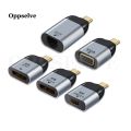 USB Type C To HDMI-compatible VGA RJ45 Mini DP 4K HD Video Adapter For MacBook Pro Lenovo Laptop Converter Type C Male To Female HDMI-compatible. 