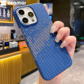 Luxury Kailaf Carbon Pattern Slim PC Phone Case For iPhone 16 15happy 14 Plus 13 12 11 Pro Max Starry Sky Kevlar Shockproof Hard Capa. 