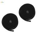 2x2Pieces Drawstring Cord with Metal Tips- Useful Replacement Pant String F.