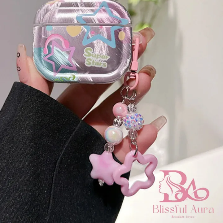Lovely%20Colorful%20Hollow%20Star%20Keychain%20Fashion%20Cloud%20Beaded%20Pendant%20Keyring%20-%20Image%206