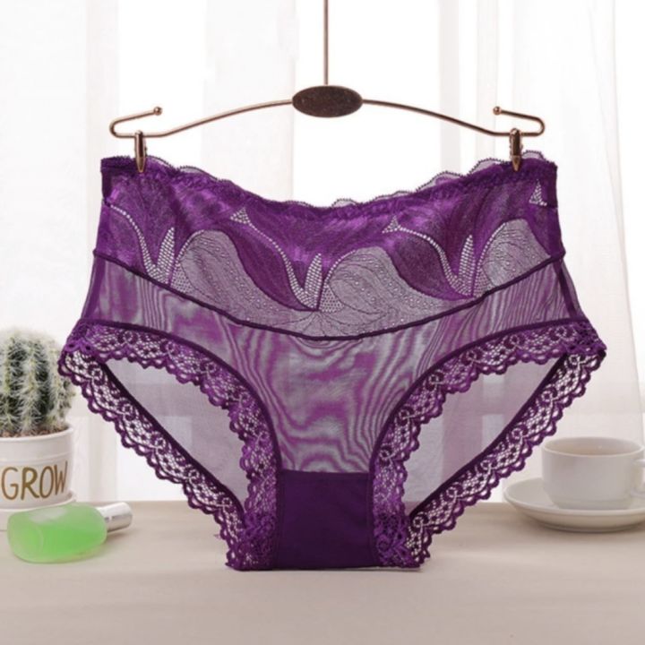 Imported%20Lace%20Comfortable%20Underwear%20Net%20Panty%20for%20Women(One%20Piece)%20-%20Image%202